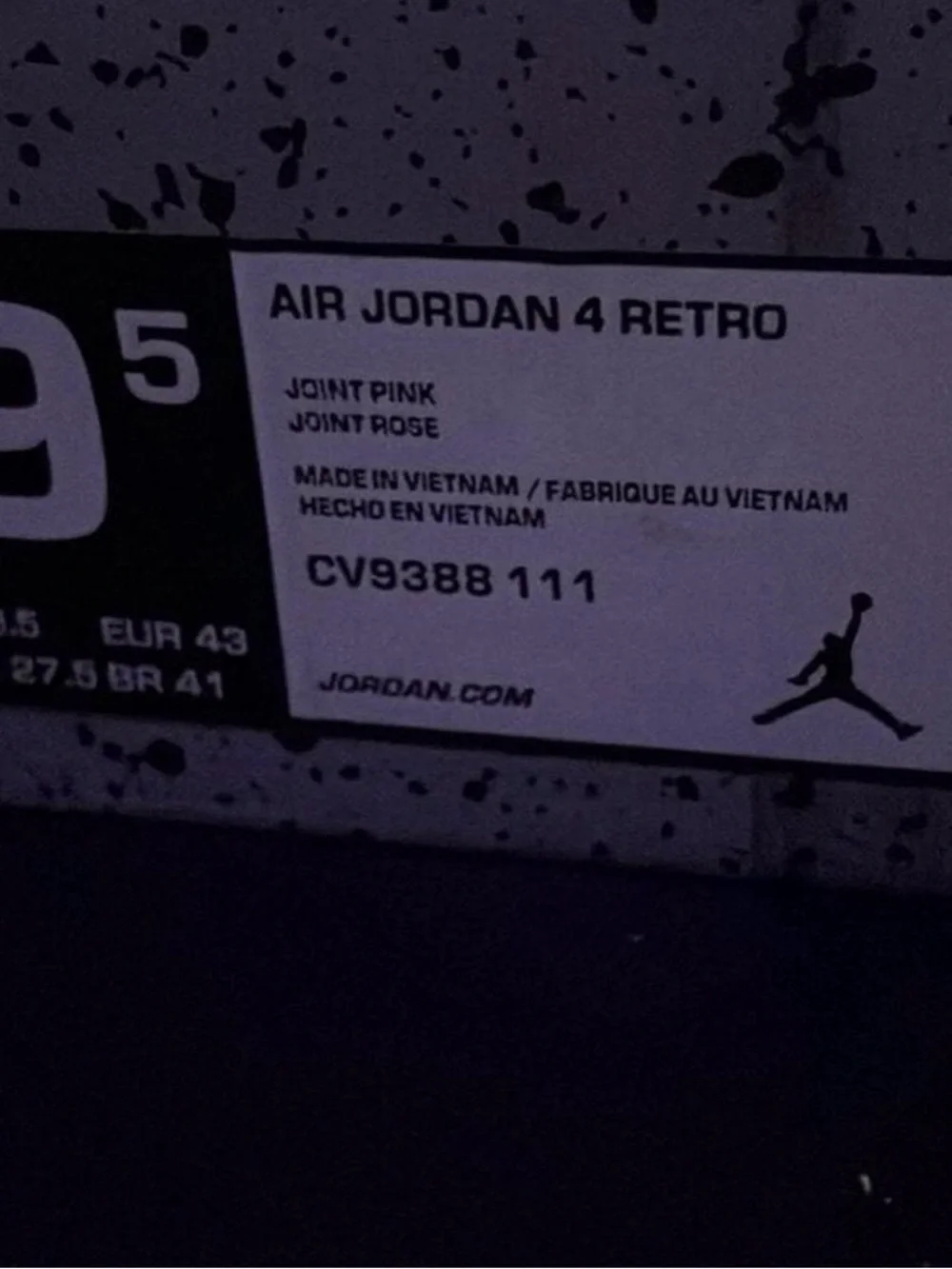 Jordan stylish pink